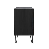 Harlequin 6 Drawer Chest with Black Hairpin Legs