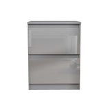 Soho 2 Door Wardrobe, 5 Drawer Chest & Bedside Table Bedroom Set