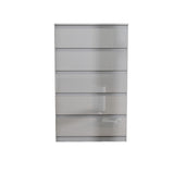 Soho 2 Door Wardrobe, 5 Drawer Chest & Bedside Tables 4 Piece Bedroom Set