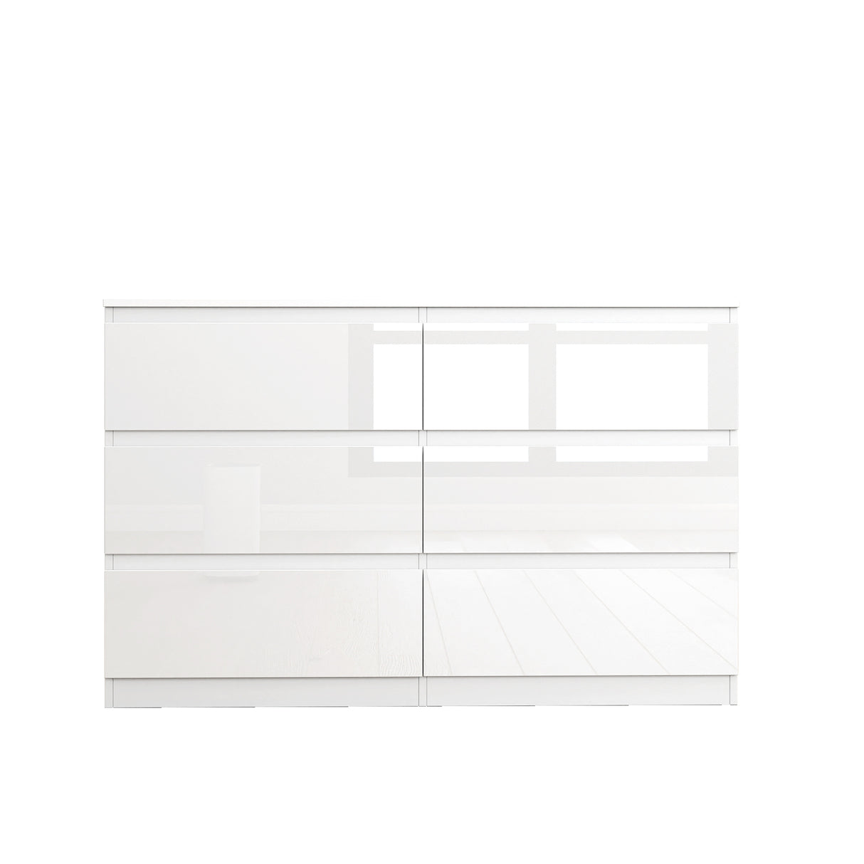 Soho 2 Door Wardrobe, 6 Drawer Chest & Bedside Tables 4 Piece Bedroom Set