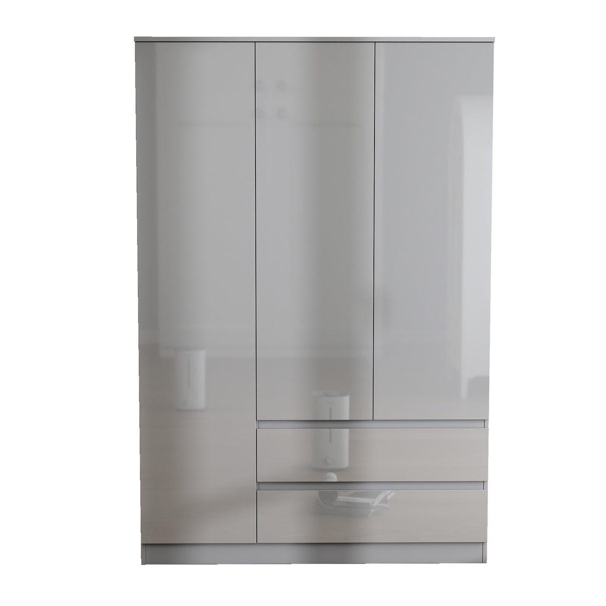 Soho 3 Door Wardrobe, 4 Drawer Chest & Bedside Table Bedroom Set