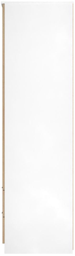 Java Mirrored 2 Drawer 2 Door Double Wardrobe