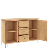 Saxon 2 Door 3 Drawer Large Sideboard