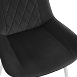 2 Alice Velvet Dining Chairs - TGC