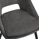 2 Bella Fabric Dining Chairs - TGC