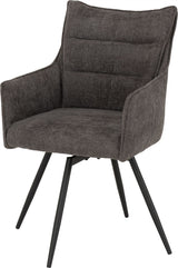 2 Lewis Carver Swivel Chair High Arms - Seconique
