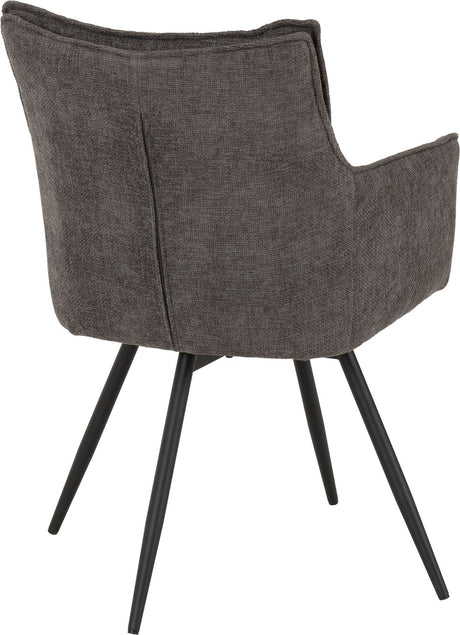 2 Lewis Carver Swivel Chair High Arms - Seconique