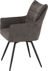 2 Lewis Carver Swivel Chair High Arms - Seconique