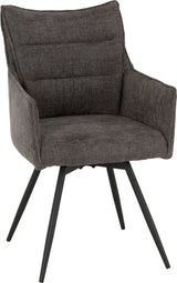 2 Lewis Carver Swivel Chair High Arms - Seconique