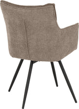 2 Lewis Carver Swivel Chair High Arms - Seconique