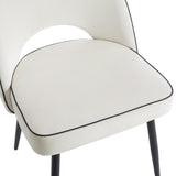 2 Tilly Velvet Dining Chairs - TGC