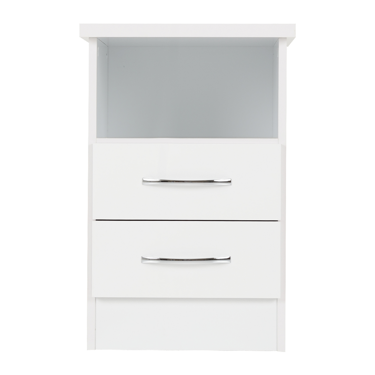 Nevada 2 Drawer Bedside Cabinet