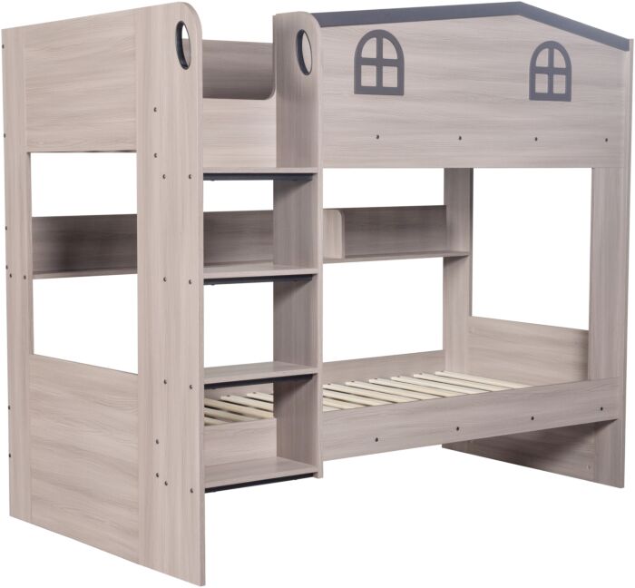 Hector 3ft Single Kids House Bunk Bed