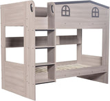 Hector 3ft Single Kids House Bunk Bed