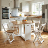 Santos Butterfly Folding Space Saving Dining Set