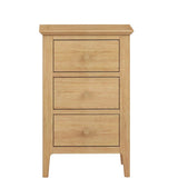 Huron 3 Drawer Bedside Table