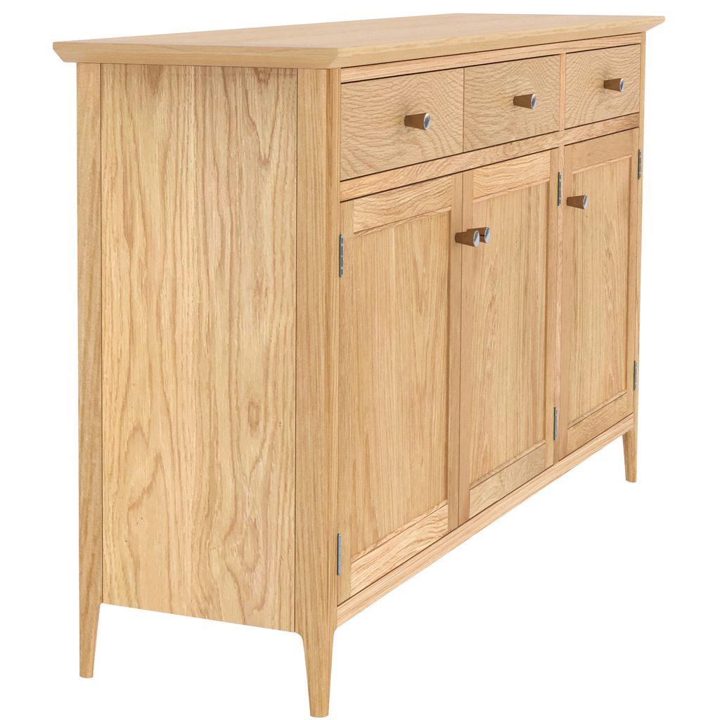 Saxon 3 Door 3 Drawer Large Sideboard