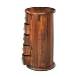 Denali 5 Drawer Large Drum Chest of Drawers