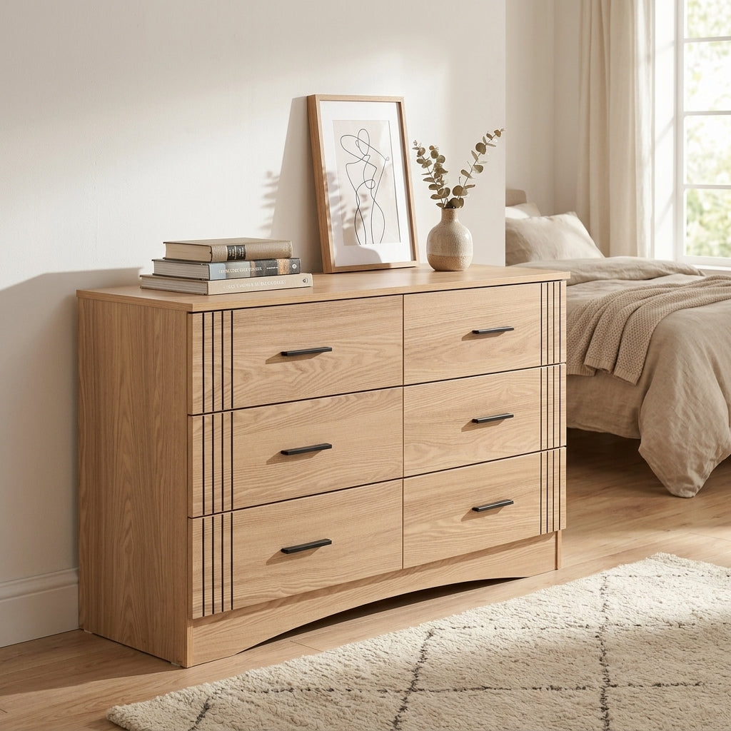 Tessa 6 Drawer Chest of Drawers