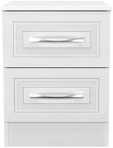 Dorset 2 Drawer Bedside Table