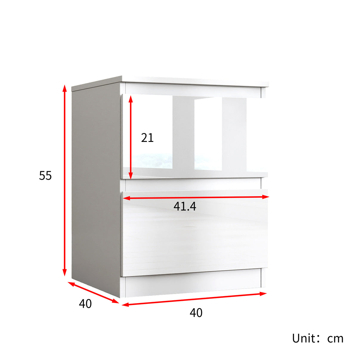 Soho 3 Door Wardrobe, 4 Drawer Chest & Bedside Tables 4 Piece Bedroom Set
