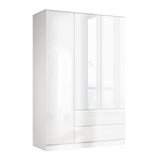Soho 3 Door Wardrobe, 4 Drawer Chest & Bedside Tables 4 Piece Bedroom Set