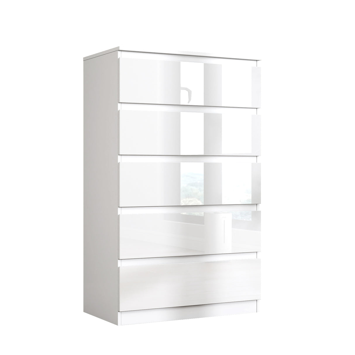 Soho 2 Door Wardrobe, 5 Drawer Chest & Bedside Tables 4 Piece Bedroom Set
