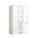 Soho 2 Door Wardrobe, 5 Drawer Chest & Bedside Tables 4 Piece Bedroom Set