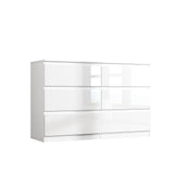 Soho 2 Door Wardrobe, 6 Drawer Chest & Bedside Tables 4 Piece Bedroom Set