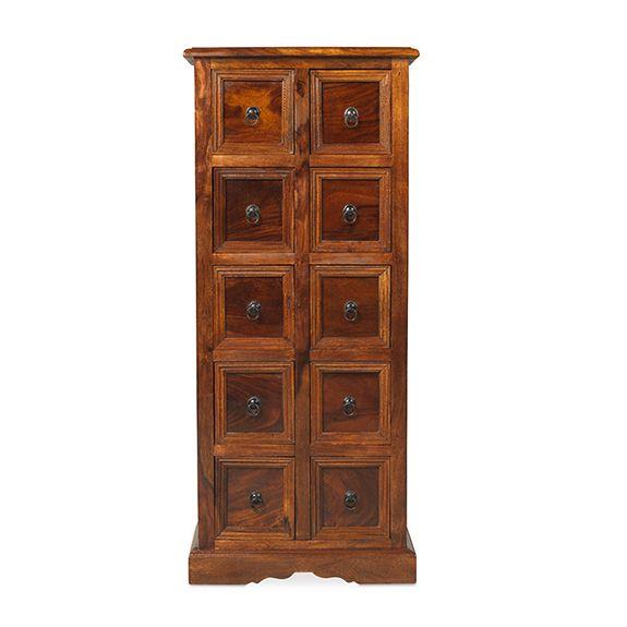 Denali 10 Drawer Media Storage Unit