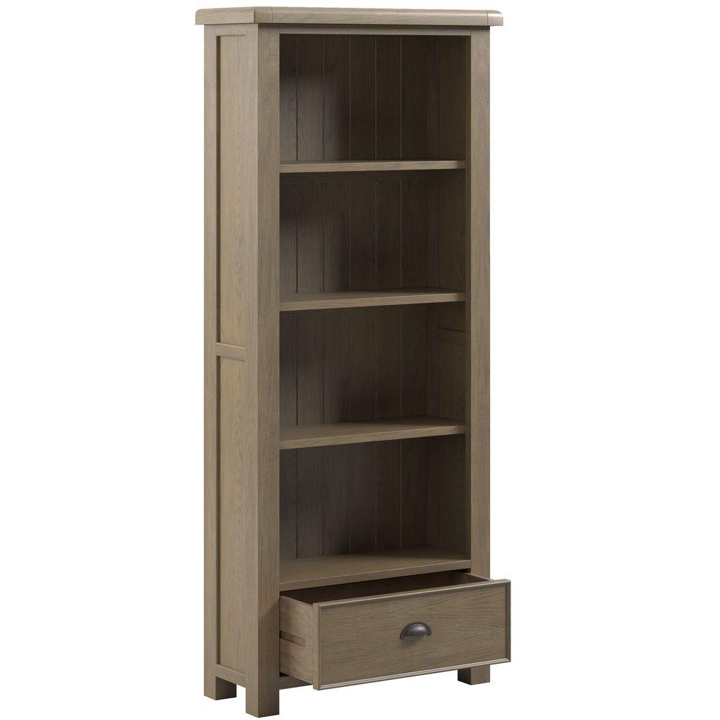 Acadia 4 Tier 1 Drawer Large Bookcase