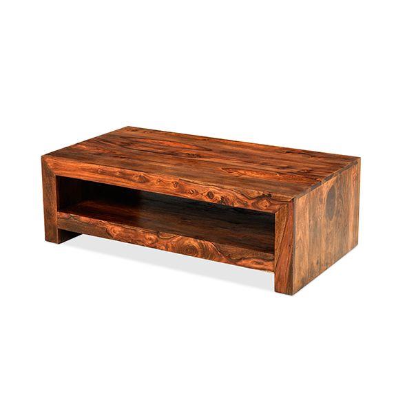 Sequoia Open Shelf Contemporary Coffee Table
