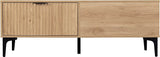 Miami Ridged 2 Drawer Fluted Coffee Table