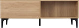 Miami Ridged 2 Drawer Fluted Coffee Table