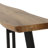 Quebec Wave Edge Console Table