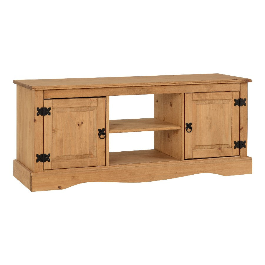 Corona Pine 2 Door 1 Shelf TV Unit