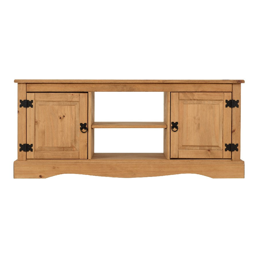 Corona Pine 2 Door 1 Shelf TV Unit