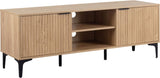 Miami Ridged 140cm 2 Door TV Unit with Shelves