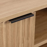 Miami Ridged 140cm 2 Door TV Unit with Shelves
