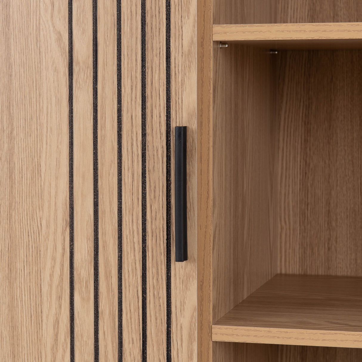 Tessa 1 Door Bookcase Storage Cupboard