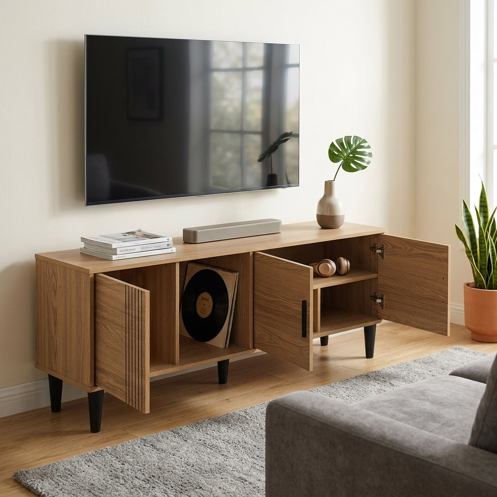 Tessa 3 Door 160cm TV Stand Unit