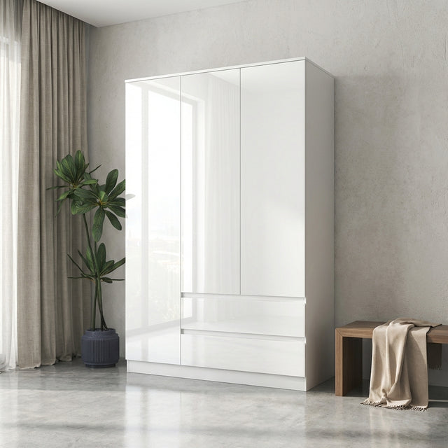 Soho 3 Door 2 Drawer Triple Wardrobe