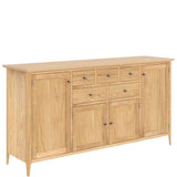 Saxon 4 Door 5 Drawer Long Sideboard
