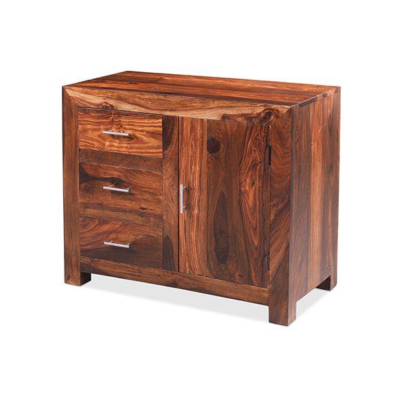 Sequoia 1 Door 3 Drawer Small Sideboard