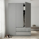 Soho 3 Door 2 Drawer Triple Wardrobe