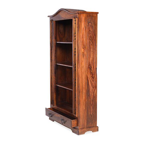 Denali 4 Tier 1 Drawer Bookcase