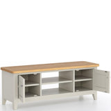 Atlas 2 Door Wide TV Cabinet with Open Shelves