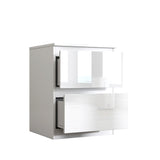Soho 2 Door Wardrobe, 4 Drawer Chest & Bedside Tables 4 Piece Bedroom Set