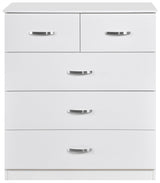 Paddington 3+2 Drawer Chest 3 Piece Bedroom Set