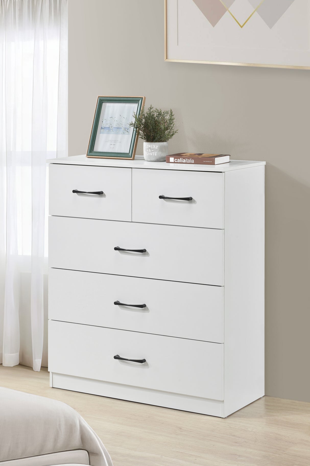 Paddington 3+2 Drawer Chest of Drawers
